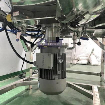 500L 高剪切多功能罐装液体肥皂均质搅拌机 芦荟胶制造机 洗发水搅拌机