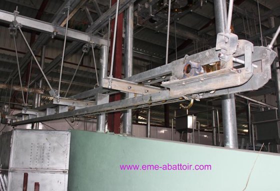 活牛牵引机 简单易操作的屠宰设备 用于屠宰场的设备