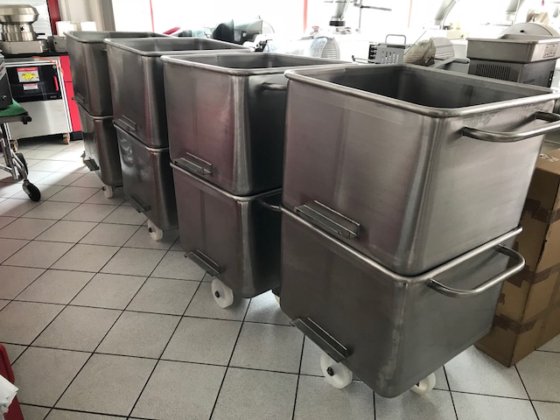 托盘车装载车 200 升不锈钢 182528