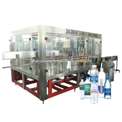 全自动塑料瓶水灌装机