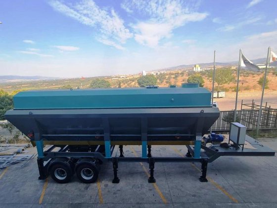 移动式卧式水泥仓