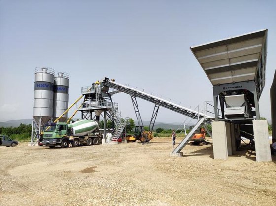 コンクリートバッチングプラント