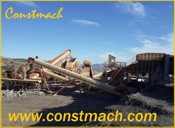 250 吨/小时石灰石破碎设备