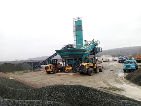 30 m3/h 移動式コンクリートプラント