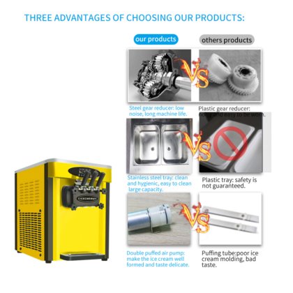 36L 大容量三味台式冰淇淋机 MK-36CT