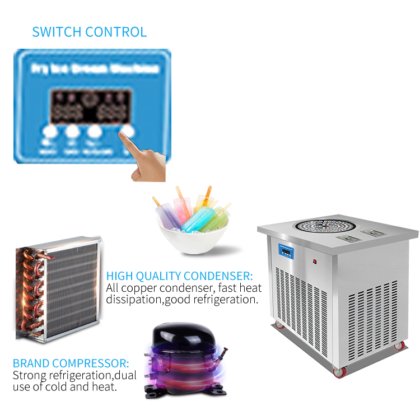 MK-SPM60 型冰棒机旋转快速冷却地板