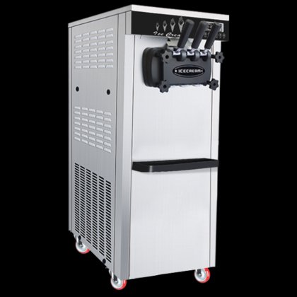 商用自动锥形软奶冰淇淋机 不锈钢 MK-618CB