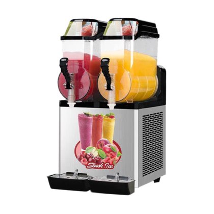 双槽不锈钢冰冻饮料机 MK-SM212