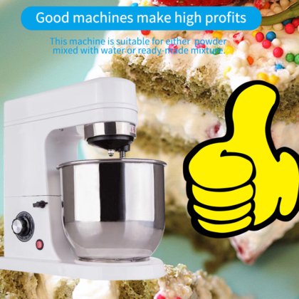 5L 电动自动专业搅拌牛奶机 S5-1