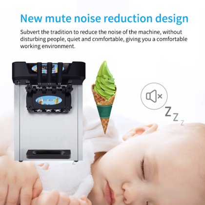 台式冰淇淋机 电动甜筒 Cuisine Art MK-618NDB