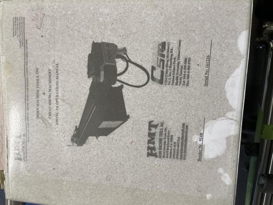 CHIAO SHENG MACHINERY TWO AXIS