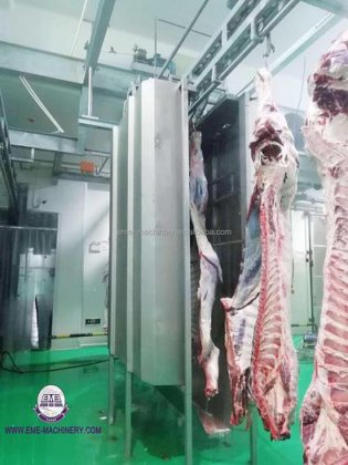 服务周到的牲畜加工肉牛屠宰机械工具 牛屠宰场屠宰设备输送轨道