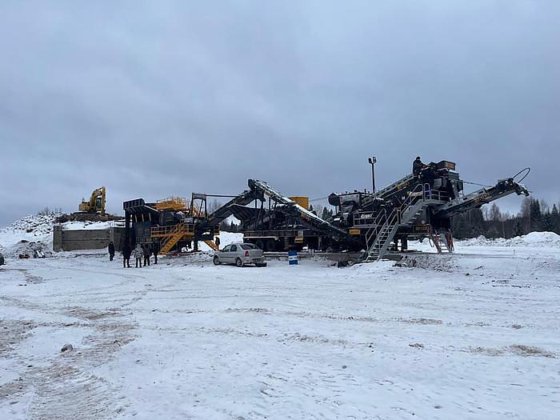 破碎机和筛分设备