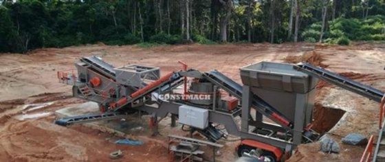 移動式製砂プラント