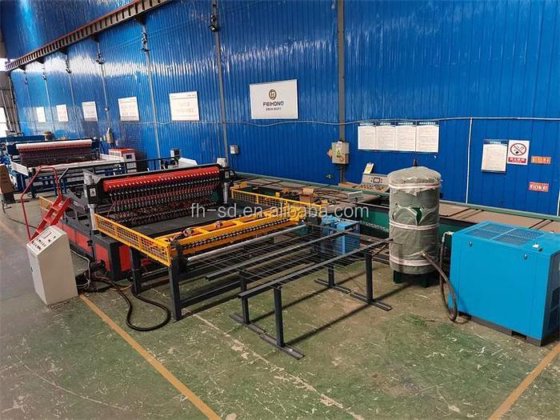 空気圧自動溶接金網溶接機