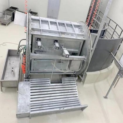 价格最优惠的奶牛屠宰机 用于牛肉屠宰场的牛屠宰箱