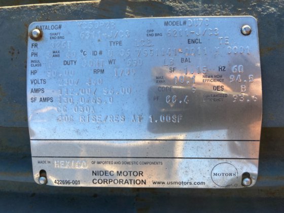 Hutchison Hayes 1448 Fixed Speed