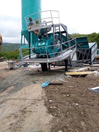 移動式コンクリートバッチングプラント