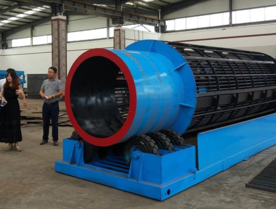 河川沖積金鉱トロンメルスクリーン洗浄プラント