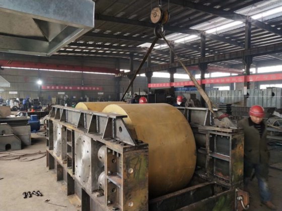 鉱石の二重ローラーの粉砕機機械