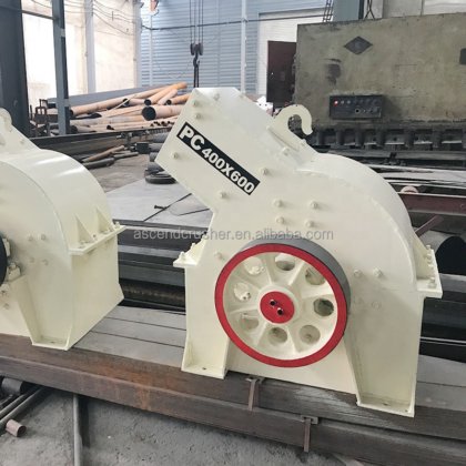 10-25tph 粘土の炭の土のハンマー・ミル粉砕機 PC600x400 モデル鉱山の植物