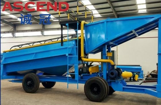 エネルギー採鉱のための金洗浄プラント プレーサー金採鉱の一次分離段階