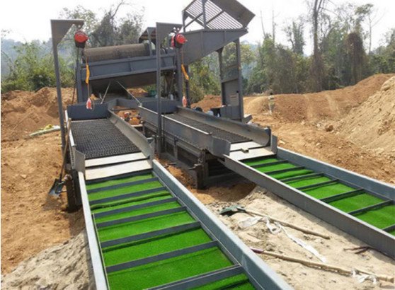 100 200 トン/時間容量金洗浄プラント沖積プラセア岩石金処理スーダン ザンビア