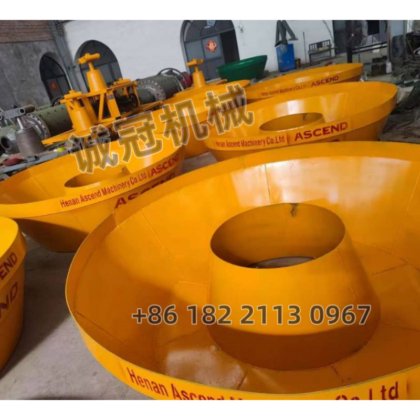 鉱山の 2 つの鋳造物の鋼鉄ローラーによって作る金の粉のための 1 時間あたりの耐久力のあるぬれた鍋の製造所