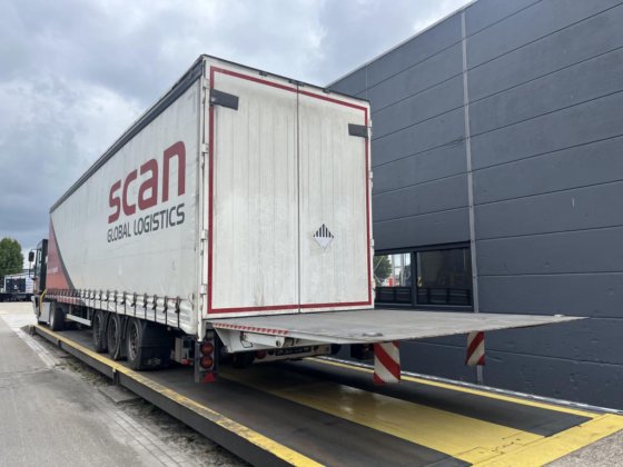 2020 Pacton mega schuifzeil oplegger