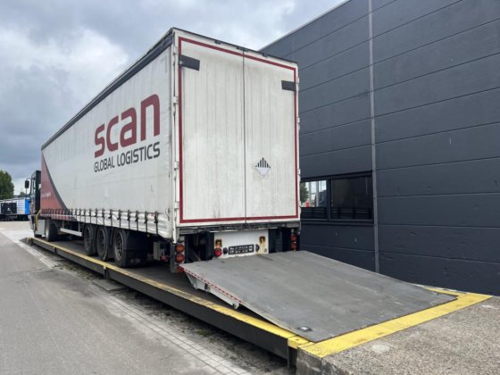 2020 Pacton mega schuifzeil oplegger