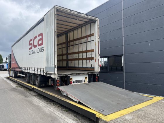 2020 Pacton mega schuifzeil oplegger