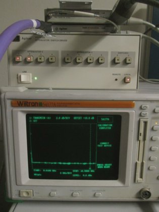 Atenuador programable de 18 GHz