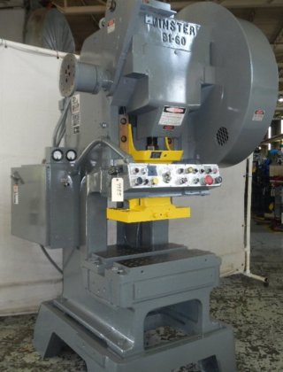 1976 60 Ton 3 Stroke Minster B1 60 OBI PRESS Air Clutch Variable Speed In Harrison NJ USA