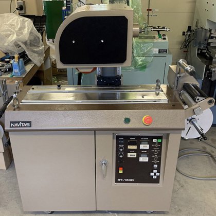 ナビタス　平ロール　RT-150D　転写ホットスタンプ機　光電管付