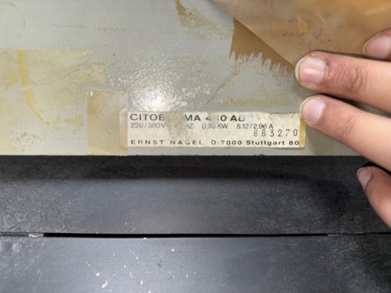 Nagel Citoborma 480 AB