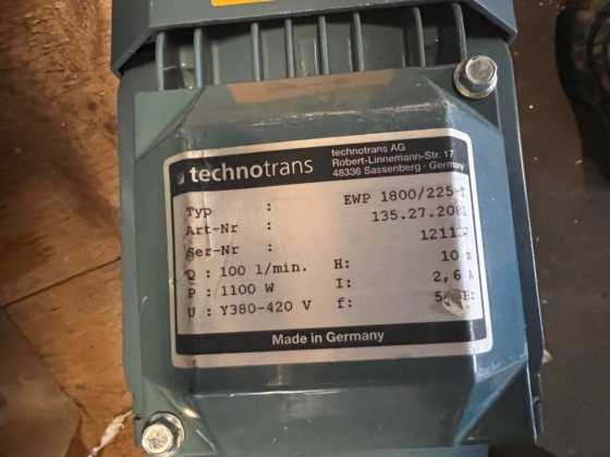 Technotrans EWP 1800/225-T