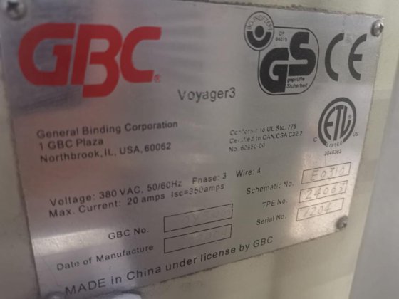 2004 GBC Voyager 3