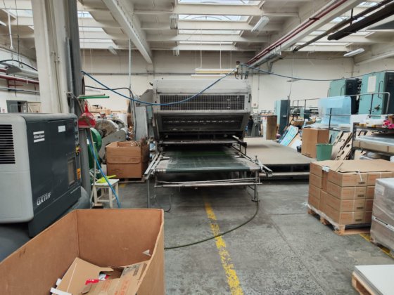 1971 Bobst SPO 1575 EEG