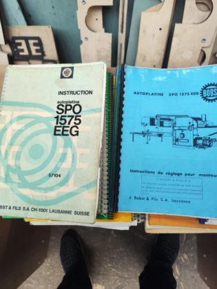 1971 Bobst SPO 1575 EEG