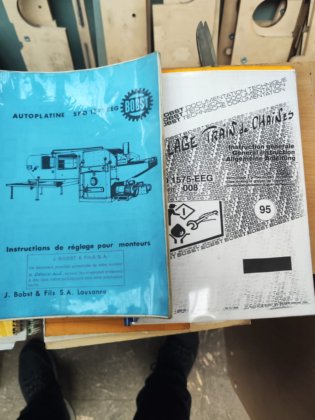 1971 Bobst SPO 1575 EEG