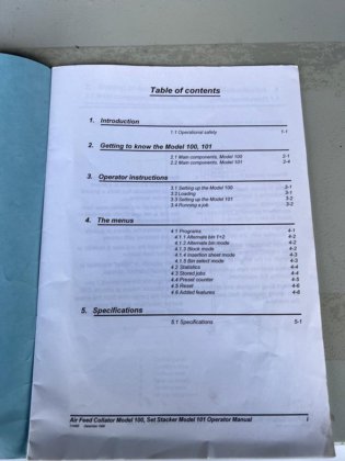 1998 Plockmatic 100 DocuVac