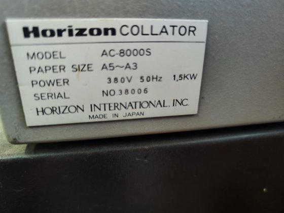 1997 Horizon AC 8000S