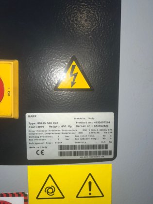 2010 Mark MSA 15 500DG2