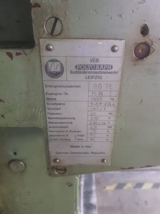 Polygraph Wegra BD 15