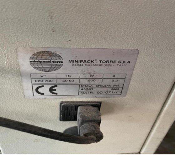 2000 Minipack Mailbag Digit