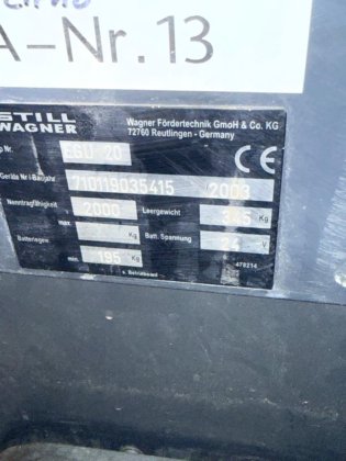 2003 Still Wagner EGU 20