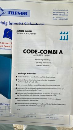 Mauer Tresor VdS/Kl. 1