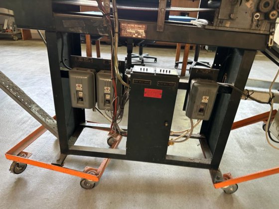 1965 Reece Folding Machine, Model