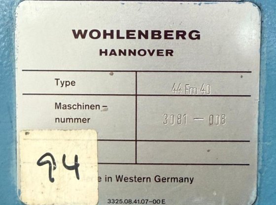 Wohlenberg 44FM40