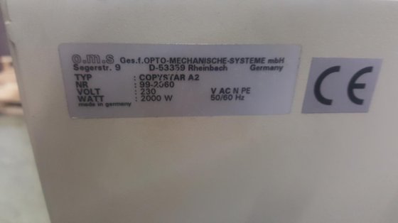 O.M.S. Typ Copystar A2
